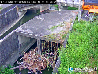 後庄分洪